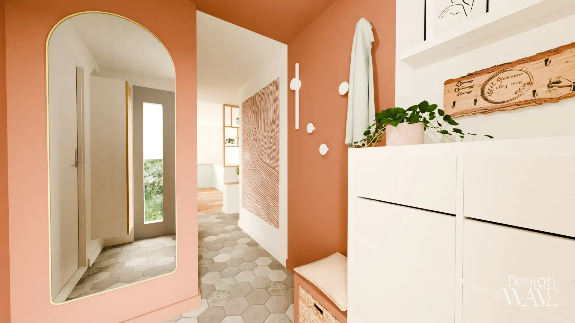 Aménagement d'entrée de maison, Design Wave Ancenis - vue 3