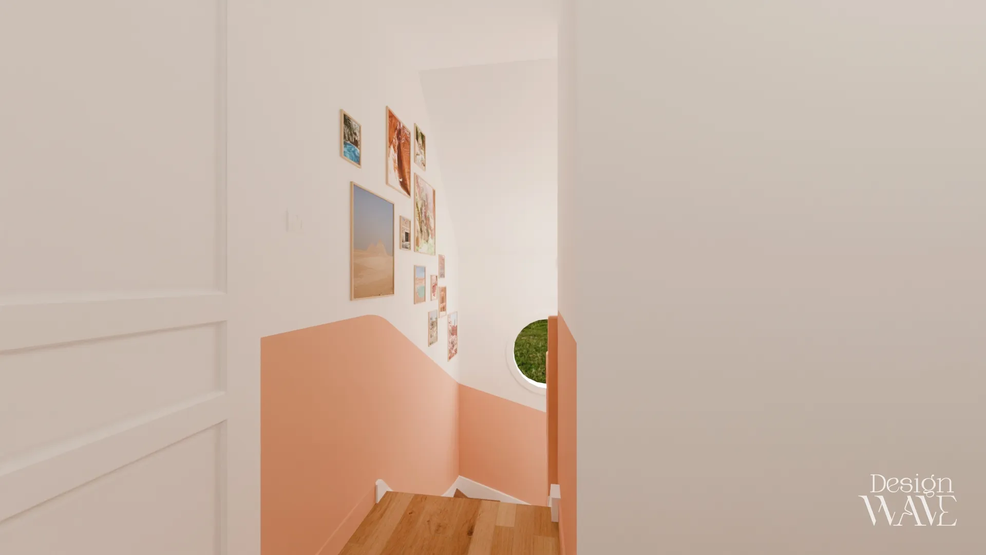 Rénovation d'escalier et d'entrée de maison, Design Wave Ancenis - vue 4