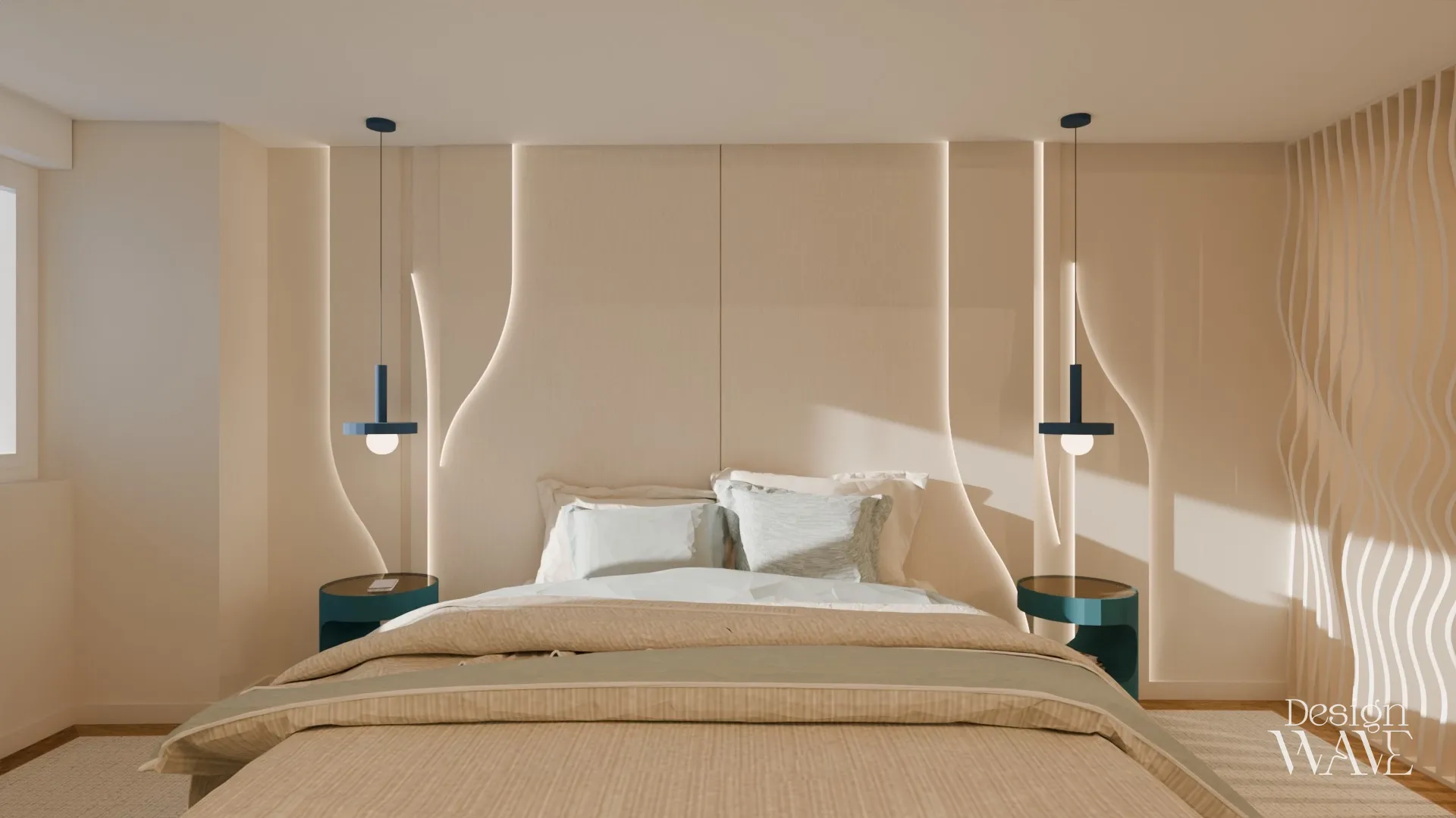Suite parentale entre lumière et matière, Design Wave Ancenis - vue 1