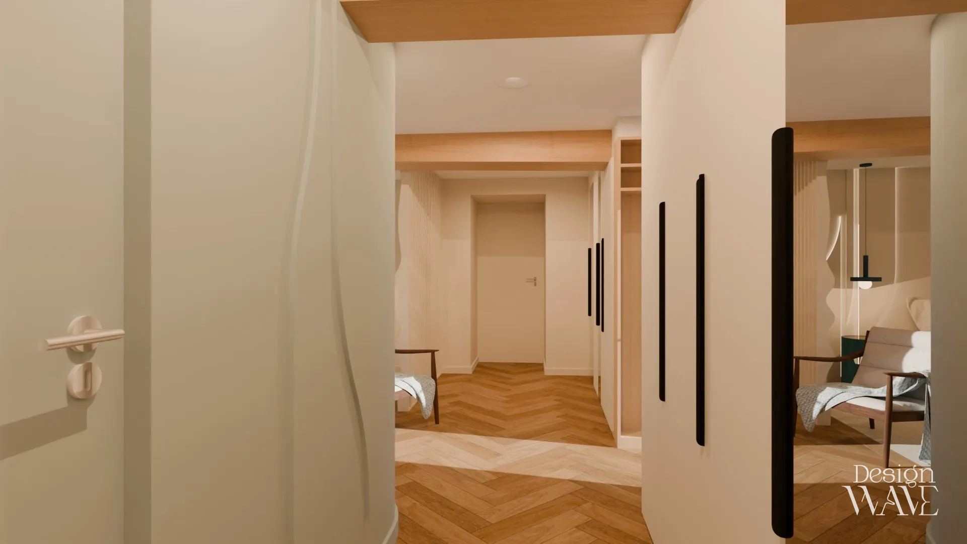 Suite parentale entre lumière et matière, Design Wave Ancenis - vue 5