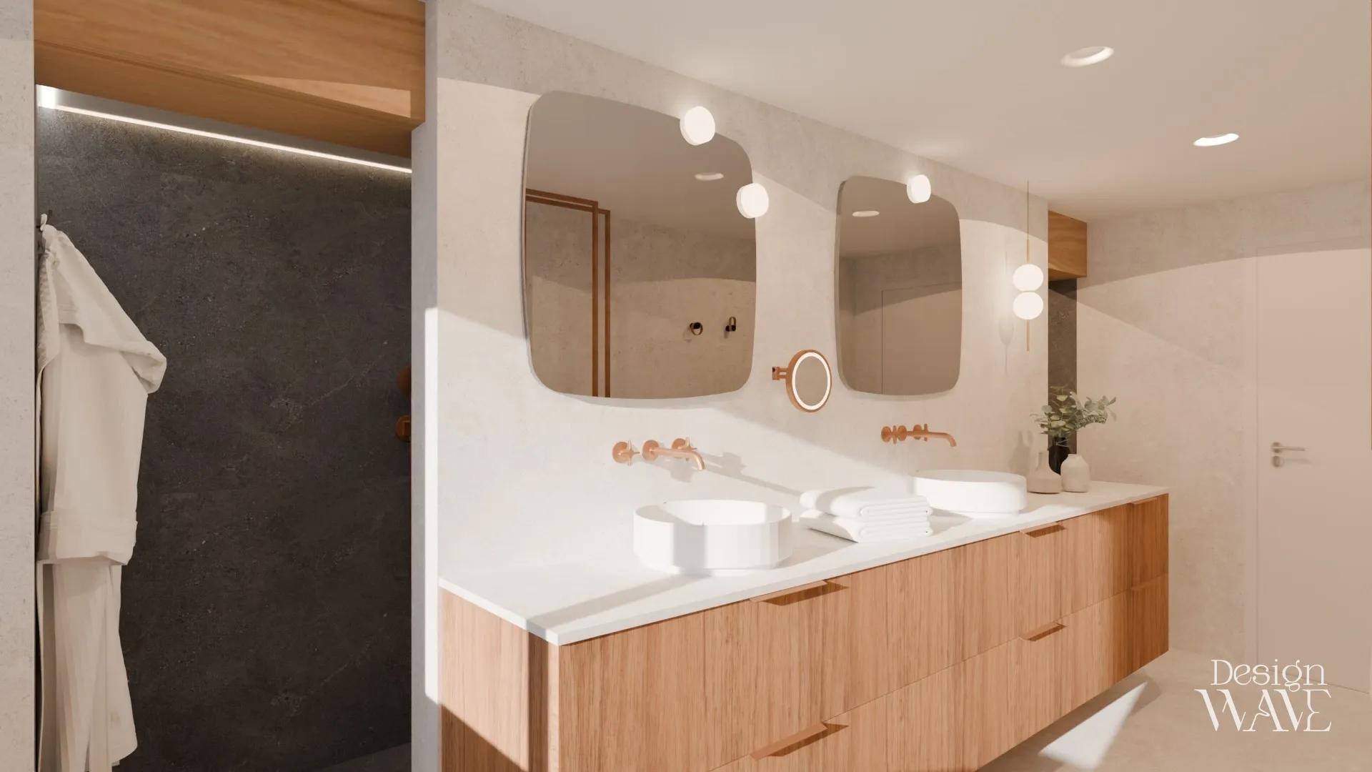 Suite parentale entre lumière et matière, Design Wave Ancenis - vue 7