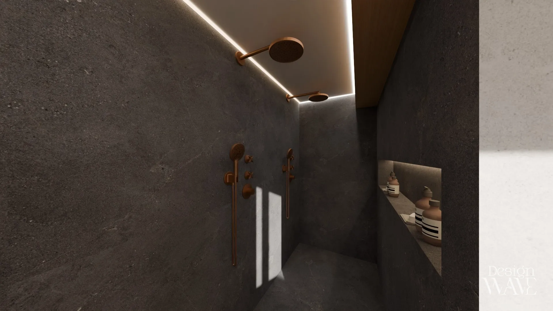Suite parentale entre lumière et matière, Design Wave Ancenis - vue 9
