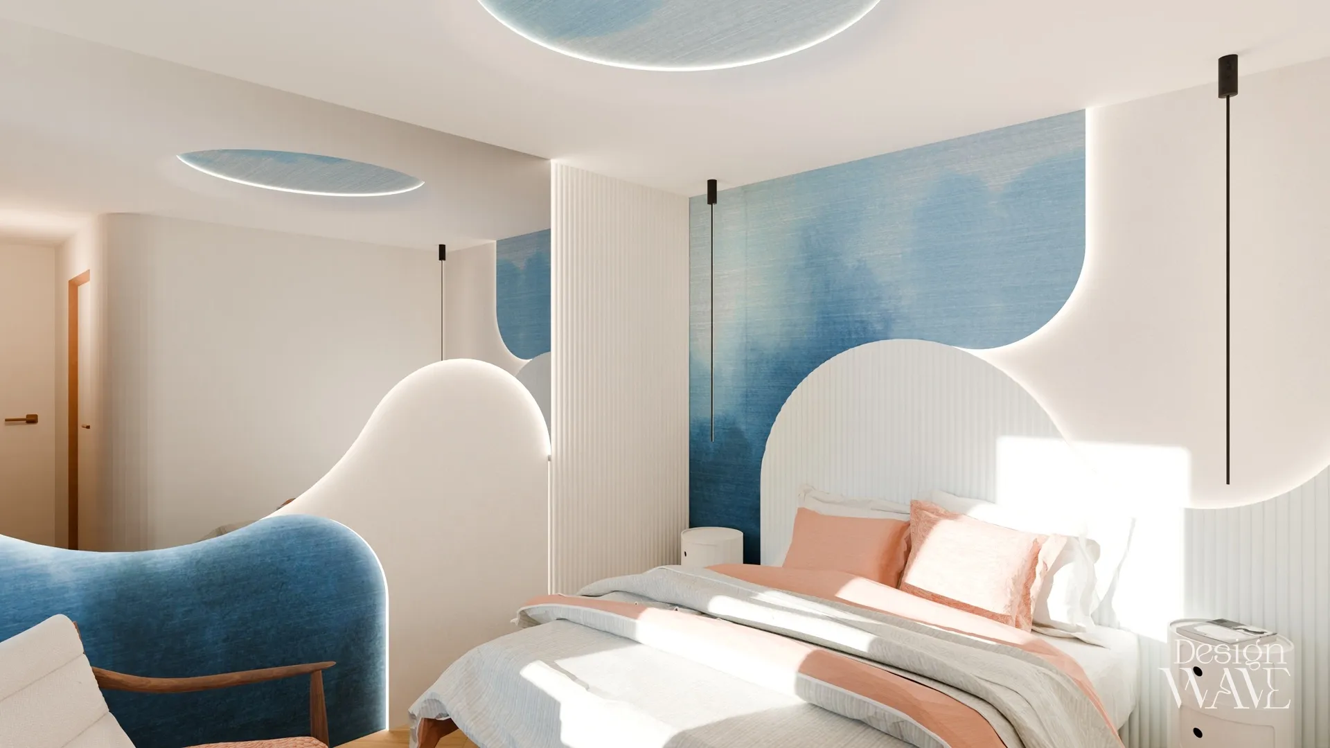 Suite parentale aux courbes sur mesure, Design Wave Ancenis - vue 1
