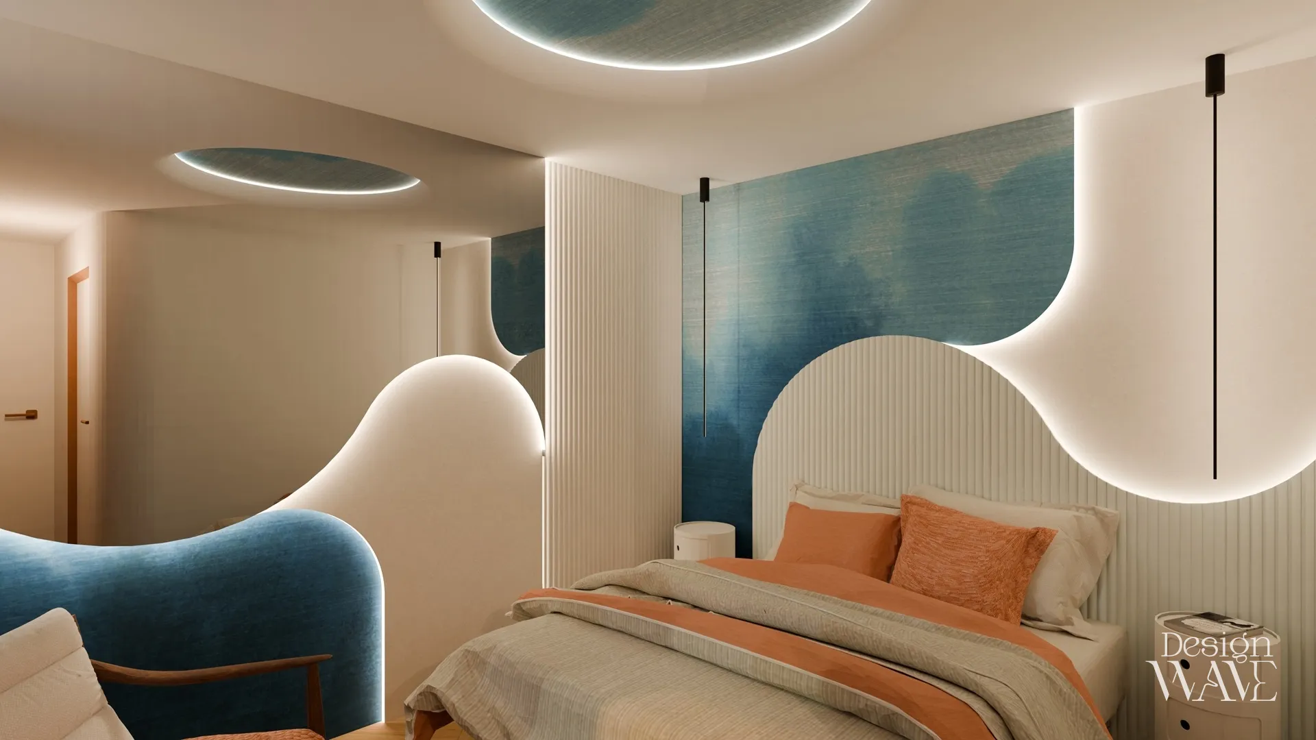 Suite parentale aux courbes sur mesure, Design Wave Ancenis - vue 4