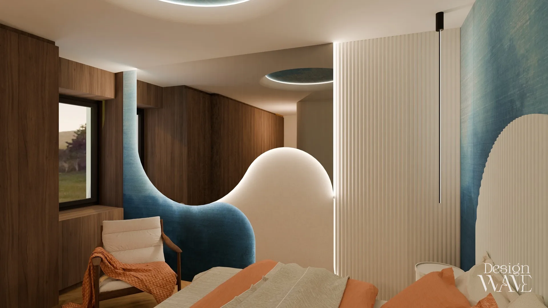 Suite parentale aux courbes sur mesure, Design Wave Ancenis - vue 6
